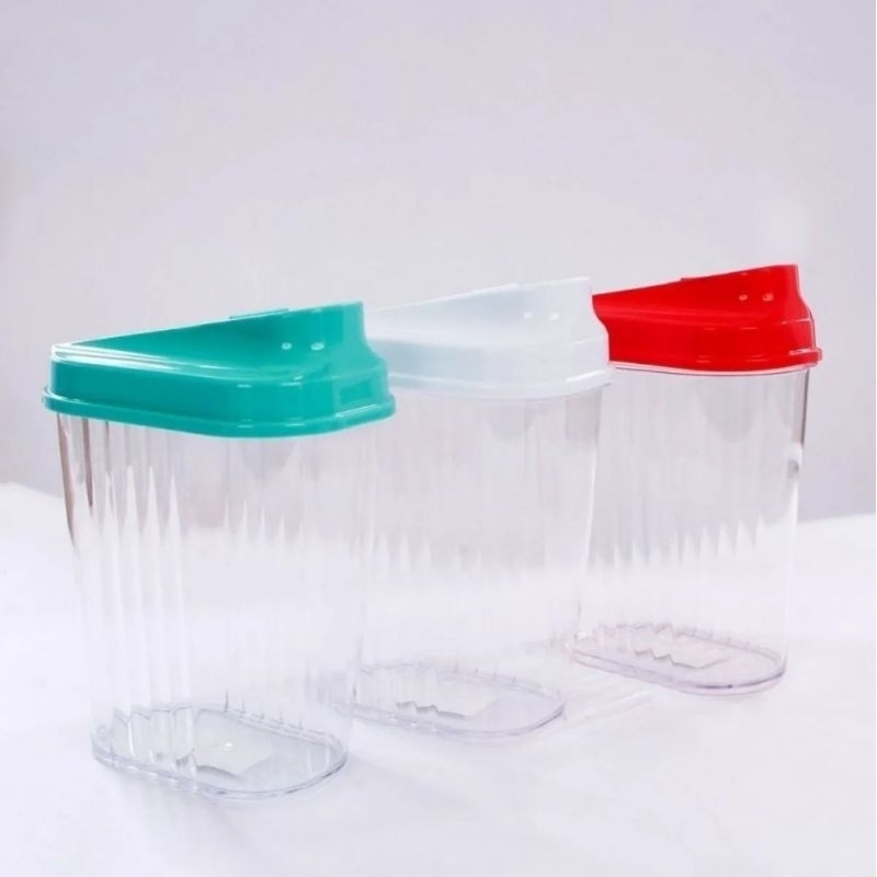 Açucareiro/Farinheiro Porta Farinha Cistal 460ml Cores em Oferta na Shopee