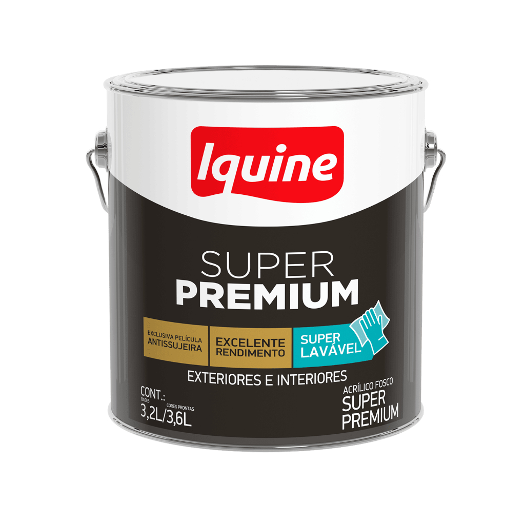 Tinta Acrilica Super Premium Fosca Iquine 3,6L