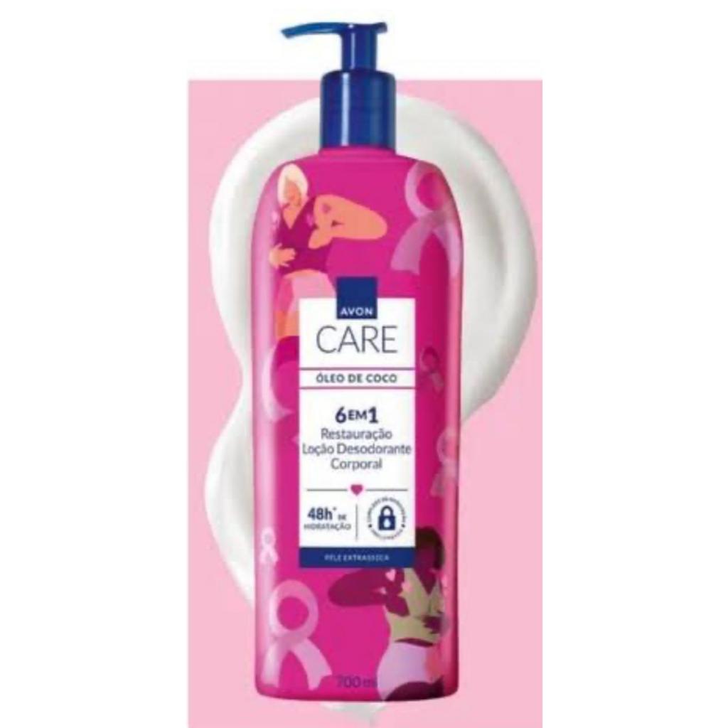 avon care óleo de coco hidratante corporal 700ml