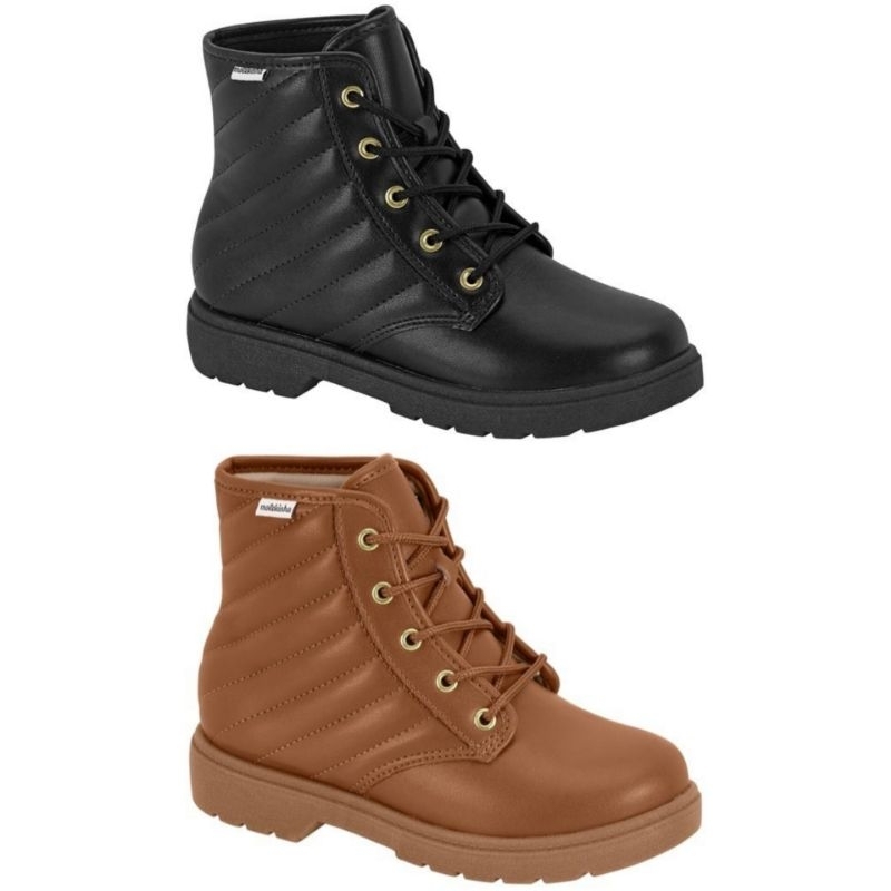Bota Coturno Infantil Molekinha Menina Tratorada 2164131