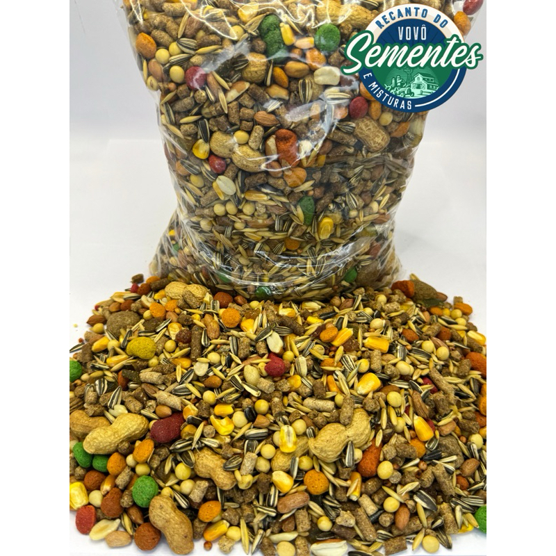 10KG Ração Linha Premium P/ Hamster Gerbil e Roedores de Pequeno porte Mistura completa P/ Criador em Oferta na Shopee