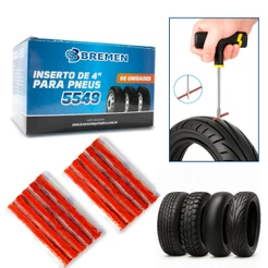 Inserto Para Pneus Automóvel 6x100 Mm P/ Pneus Radiais Embalagem 60 Unidades Bremen