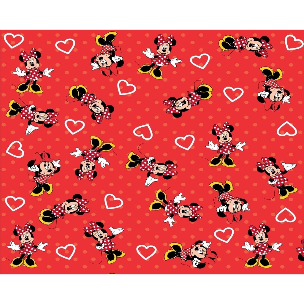 Tecido OXFORD estampado digital - Minnie Mouse