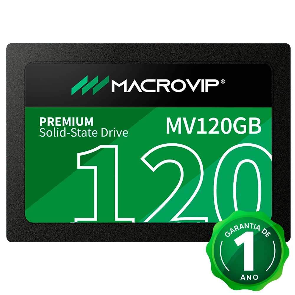 SSD 120GB SATA3 Macrovip – Alta Velocidade e Desempenho para PC e Notebook