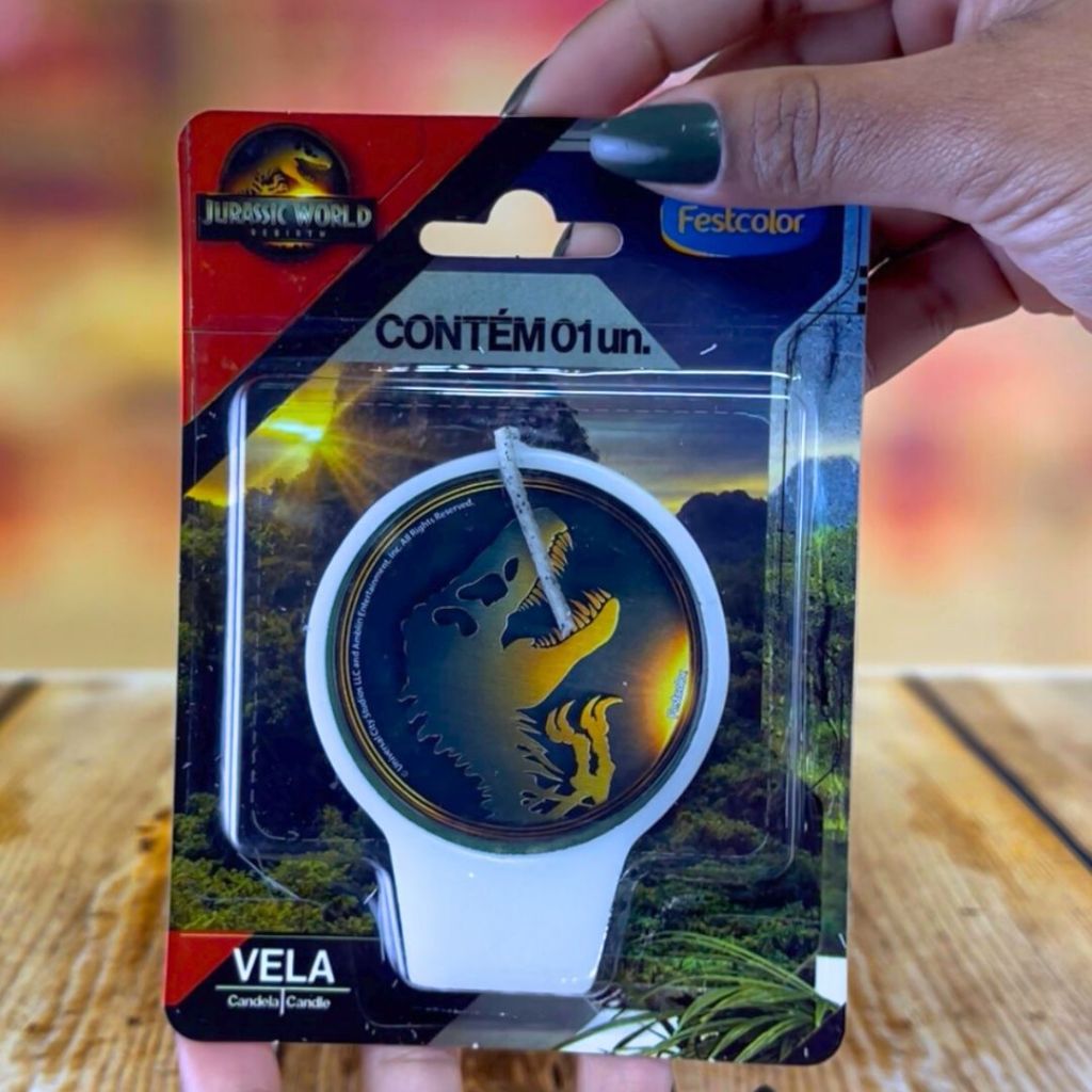 1 VELA FESTA JURASSIC WORLD RECOMEÇO FESTCOLOR