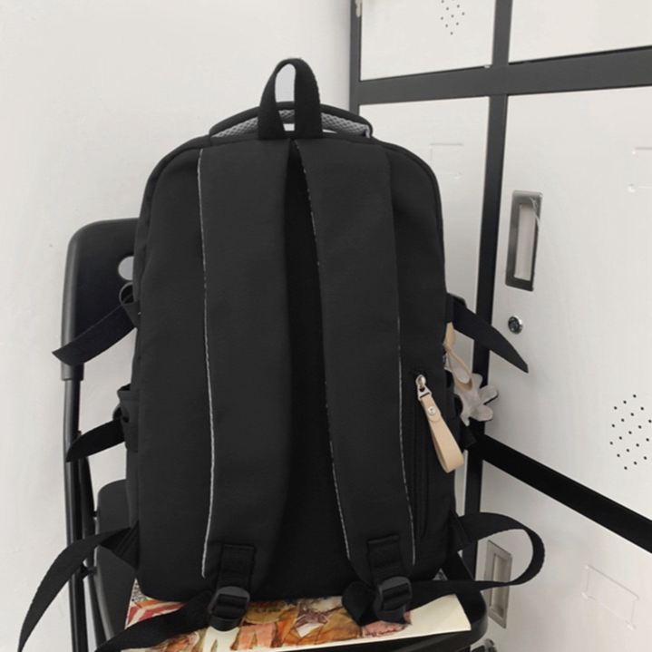 Mochila Escolar De Grande Capacidade Para Estudante Feminina Nylon Impermeavel