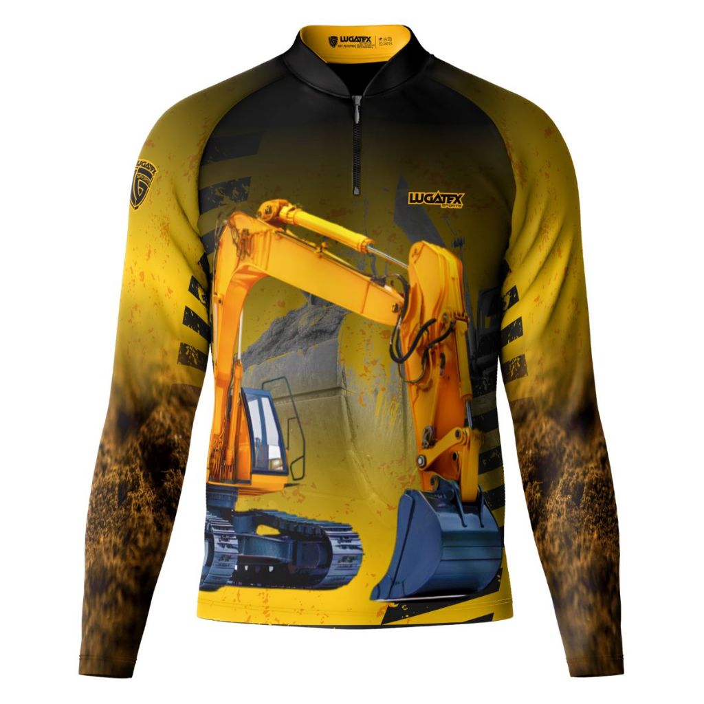 Camisa Escavadeira Com Proteção Solar UV+50 em Oferta na Shopee