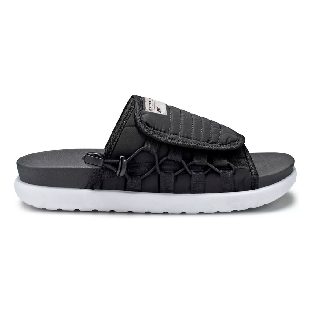 Chinelo Masculino Asuna2.0 B7 Techwear Preto Original em Promoção Super Macio Com Regulagem Lançamento Promoção Promoção