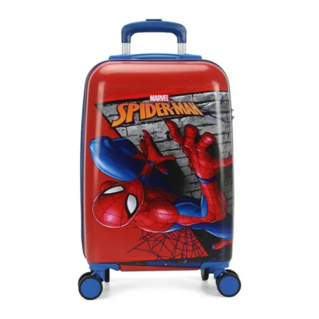 Mala Infantil Bordo Spider Man Marvel 360 ABS Luxcel Original