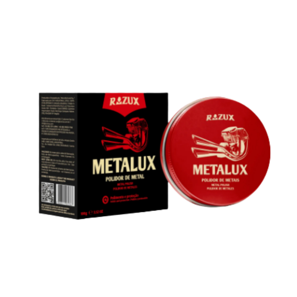 Produto Para Polir Metais E Cromados Polidor Metalux Razux em Oferta na Shopee