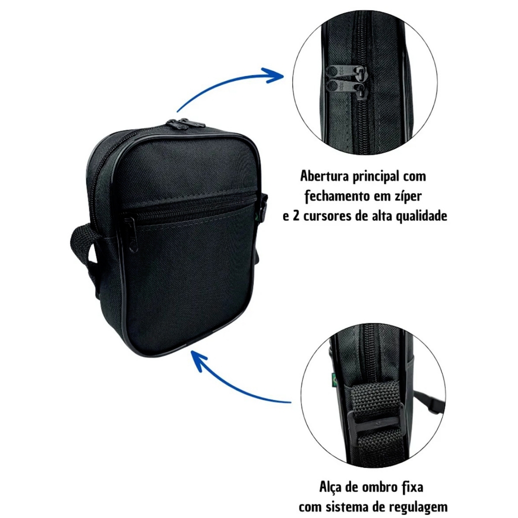 Pochete Lateral Shoulder Bolsa Porta Acessórios Impermeável