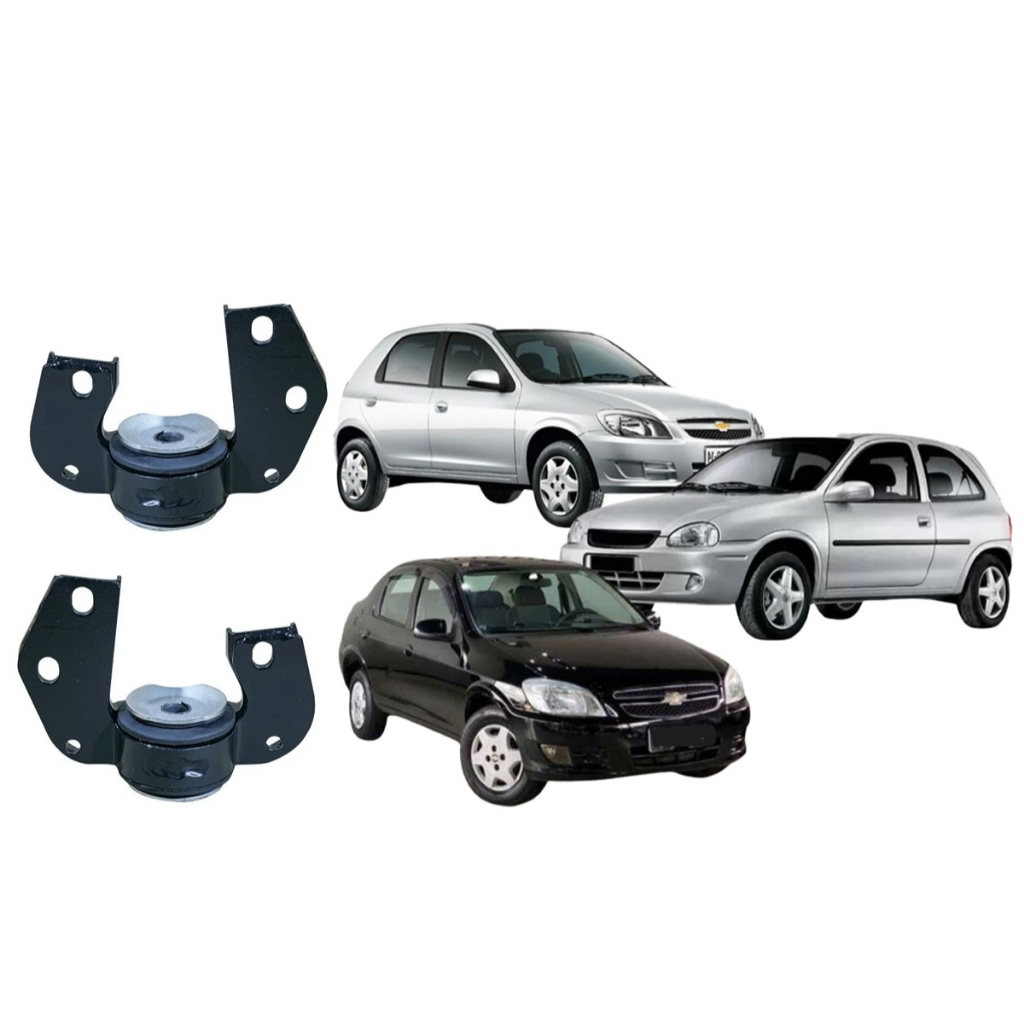 Par Morceguinhos Morcegos Morcegões Suportes Barra Tensora Corsa Celta Prisma em Oferta na Shopee