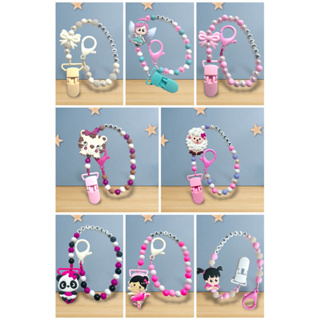 Prendedor de Chupeta Personalizado Com Nome do Bebê em Oferta na Shopee