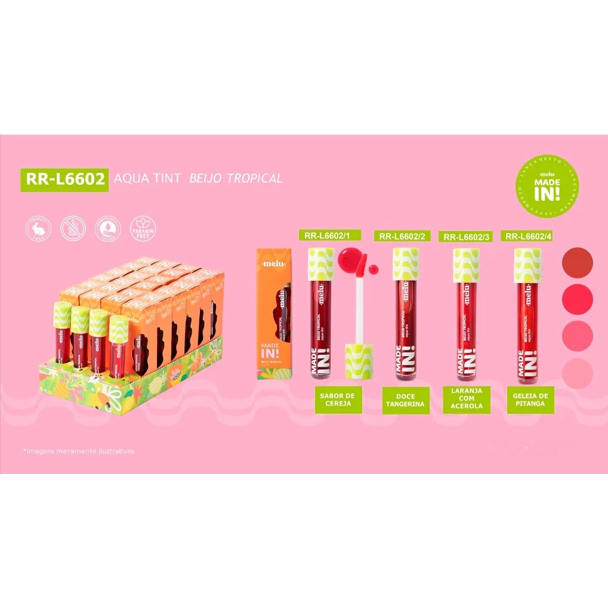 💋 Aqua Tint Melu Beijo Tropical – Ruby Rose 💋