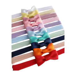 Kit 10 Laços Bebê Menina RN Faixinha Maternidade Lacinhos Enxoval Menina Infantil Primeiros Laços