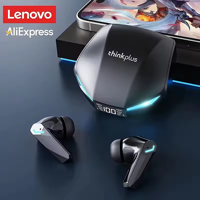 Lenovo XT53 bluetooth v5.4 fones de ouvido ultra baixa latência  som estéreo música GM2 Pro Max em Oferta na Shopee