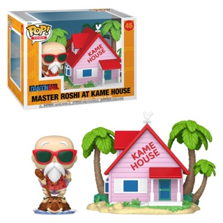 FUNKO POP TOWN DRAGON BALL - MASTER ROSHI AT KAME HOUSE 46 NOVO ORIGINAL em Oferta na Shopee