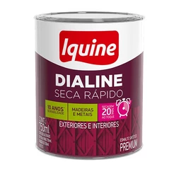 Esmalte Premium Brilhante Iquine Dialine Seca Rápido 750ml