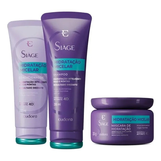 Máscara de Hidratação Eudora Siage Hidratação Micelar 250g: Onde Comprar | BuscaProdutos