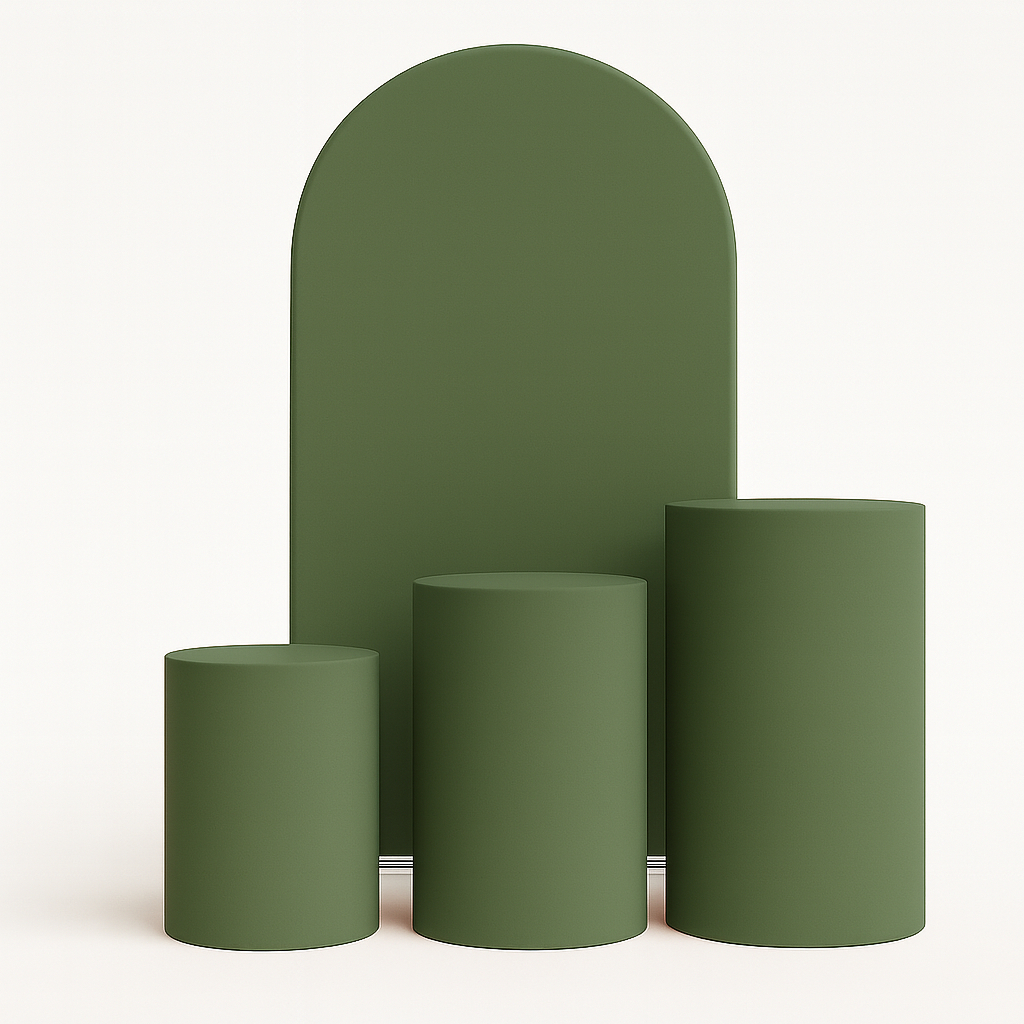 Kit De Capas Painel Romano Dupla Face E Trio De Capas Cilindros em Oferta na Shopee