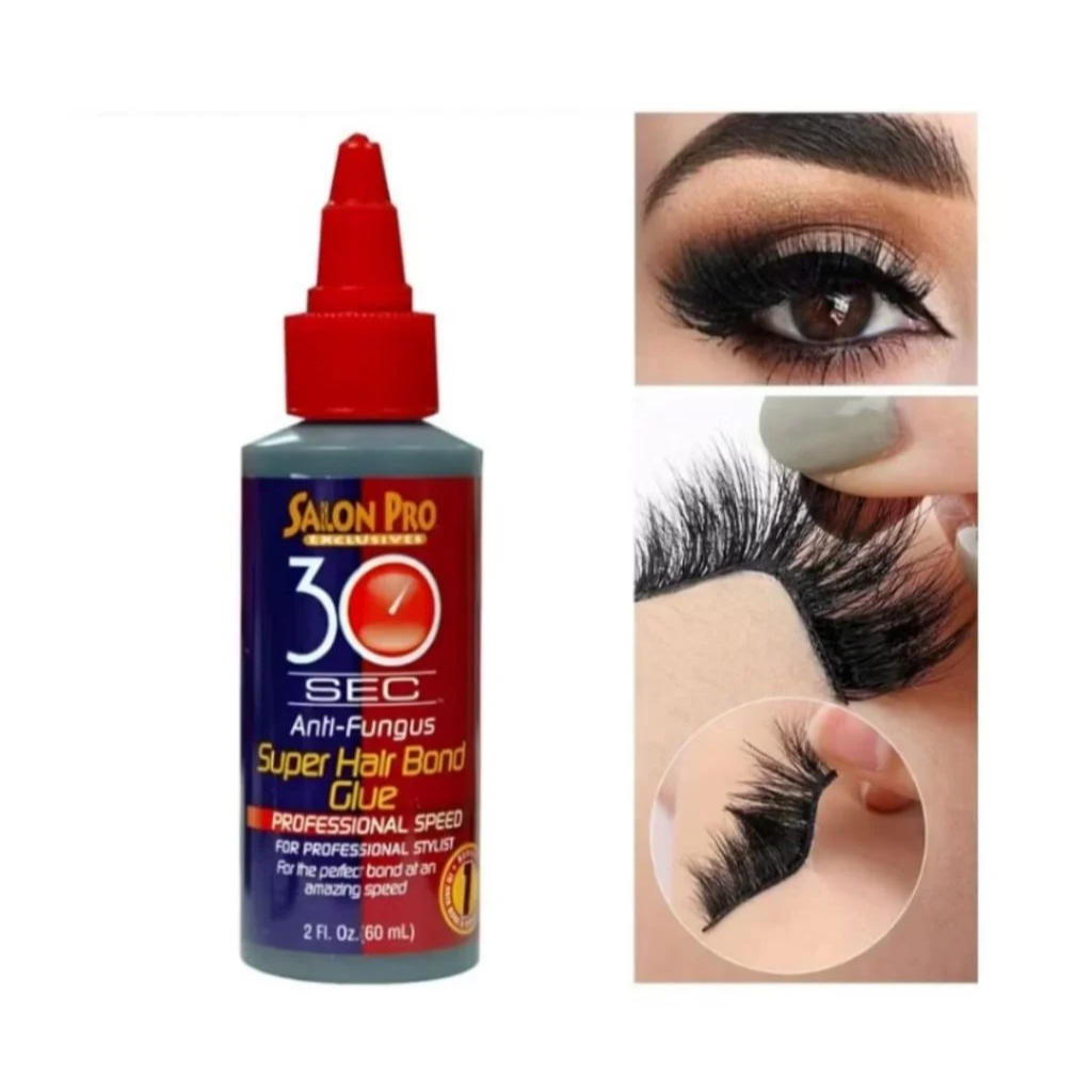 Kit C/2 Super Cola Salon Pro 30ml – Fixação Rápida em 30 Segundos Para Alongamento Mega Hair em Oferta na Shopee