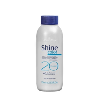 Água Oxigenada 20 Volumes 75ml Shine Blue para Cabelos em Oferta na Shopee