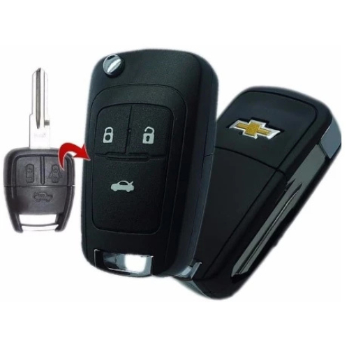Chave Capa Canivete Carcaça Celta Astra Agile Vectra Corsa Montana Adaptação Gm chevrolet 3 Botões e 2 Botões em Oferta na Shopee