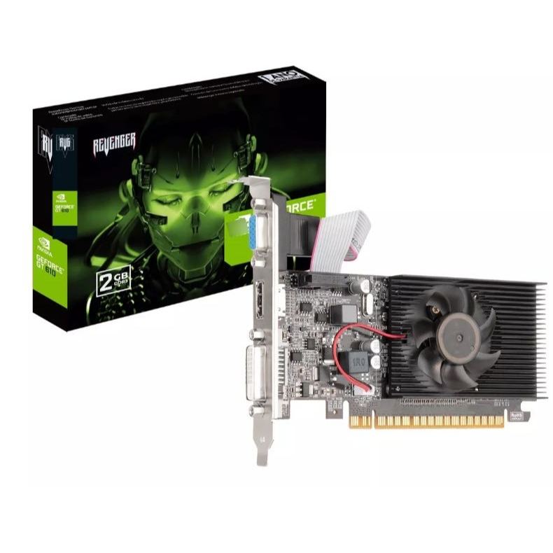 Placa De Vídeo Gt610 Ddr3 2gb Vga Hdmi Nvidia Pcie X16 2.0 64bits