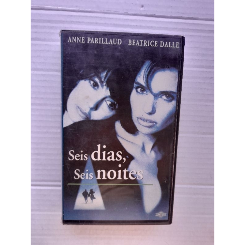 Fita Vhs Seis Dias Seis Noites Original Legendado Anne Parillaud drama