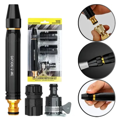 Kit Bico Jato Alta Pressão 3 em 1 Limpeza de Carro e Espaço Externo em Oferta na Shopee