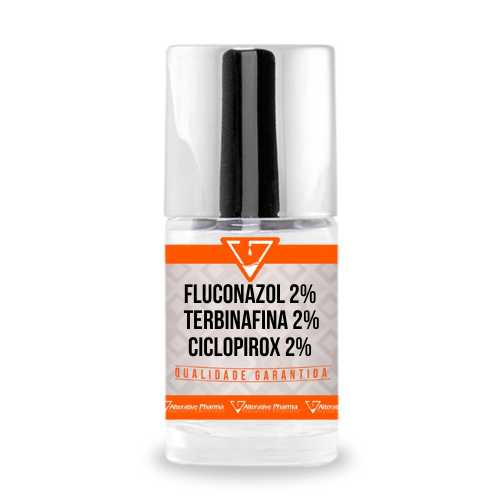 Fluconazol 2% + Ciclopirox Olamina 2% + Terbinafina 2% Esmalte De Unhas Incolor - Fungos 8ml em Oferta na Shopee
