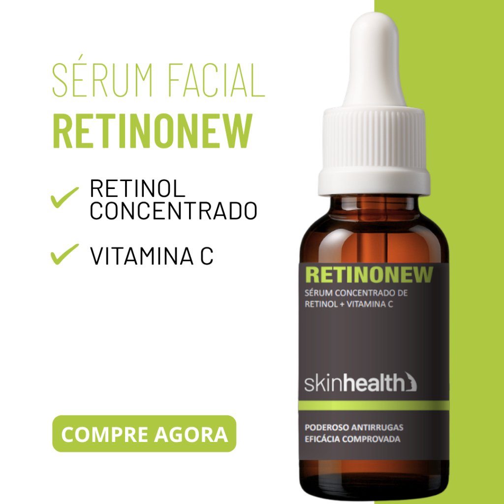 Sérum Vitamina C + Retinol - Retinonew Skinhealth 30ml em Oferta na Shopee