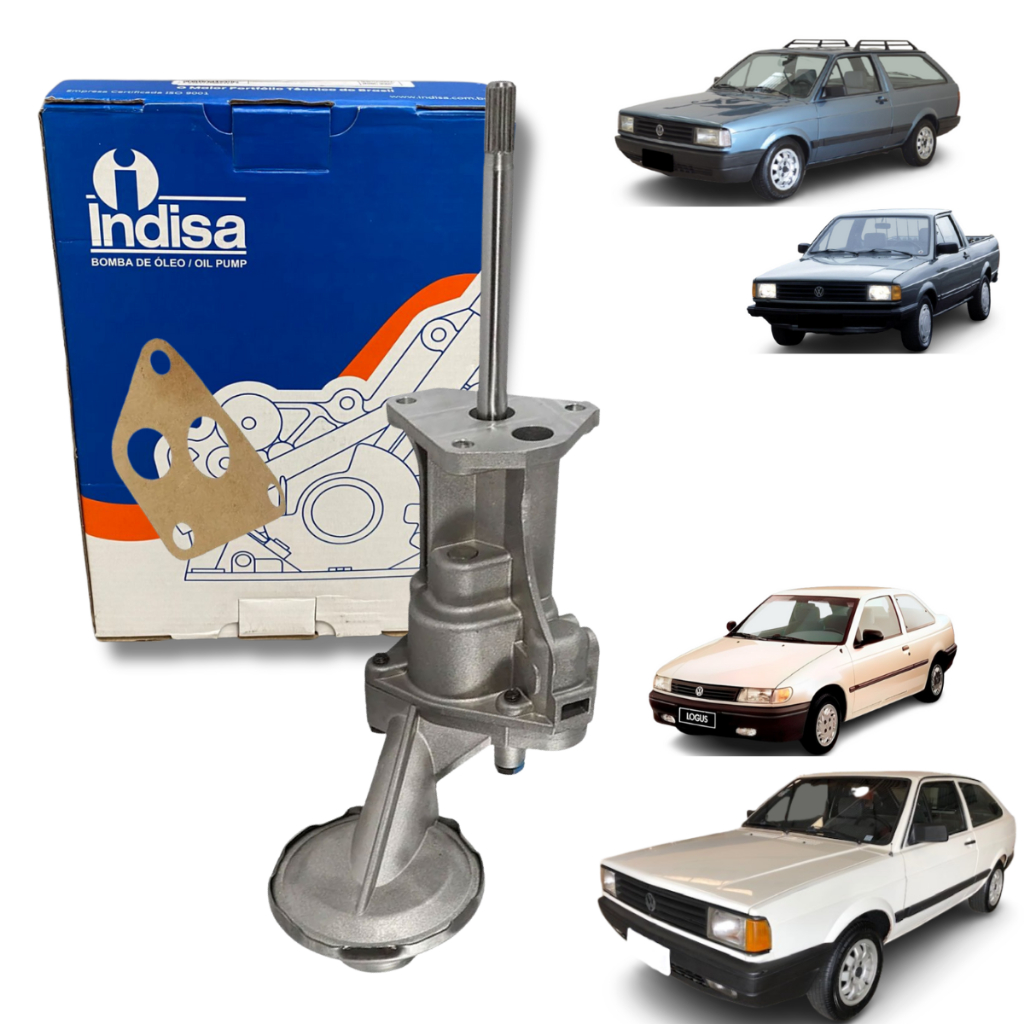 Bomba De Óleo Para Veículos Vw: Saveiro Voyage Parati Gol 1.0 1.6 8v Motor Ae/cht 1992 A 1996 Produto novo Indisa em Oferta na Shopee