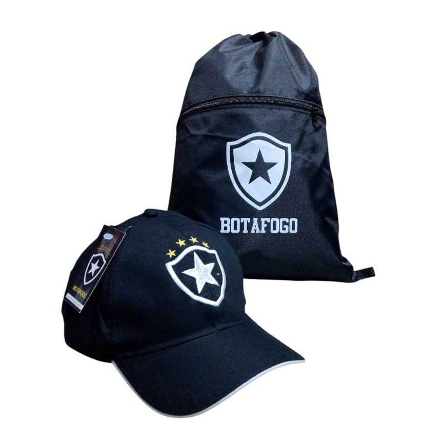 KIT BONÉ MAIS BOLSA DE ACADEMIA ( SAQUINHO) DO BOTAFOGO
