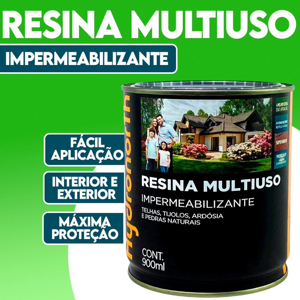 Resina Acrílica Multiuso Solvente 900ml Hydronorth