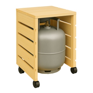 Capa para Esconder Botijão com Rodas, Multiuso, Elegante e Robusto em Oferta na Shopee