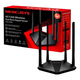 Roteador Wifi Mercusys Ac1200 Gigabit Dual Band Mr30g