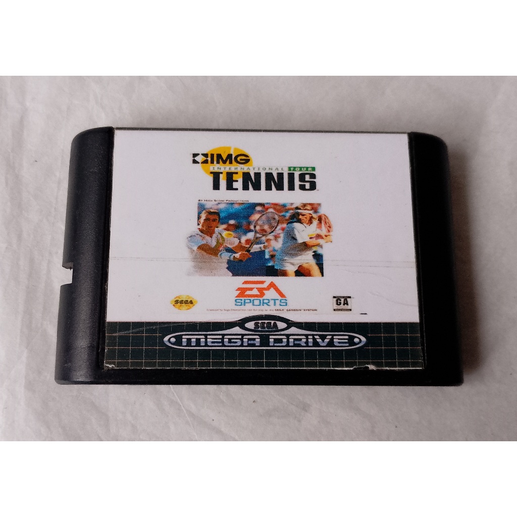 IMG International Tour Tennis chip original TecToy carcaça paralela para Mega Drive - L-OD