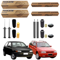 KIT 4 AMORTECEDOR GOL E PARATI G2 96 A 2000 ORIGINAL NAKATA + KITS