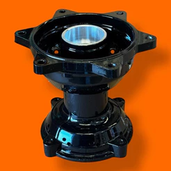 Cubo Freio A Disco Traseiro Bros 160/xre 190 Unibreq PRETO