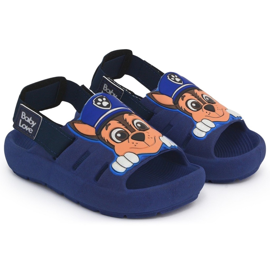 Sandália Papete Infantil Patrulha Canina Menino Confortável em Oferta na Shopee