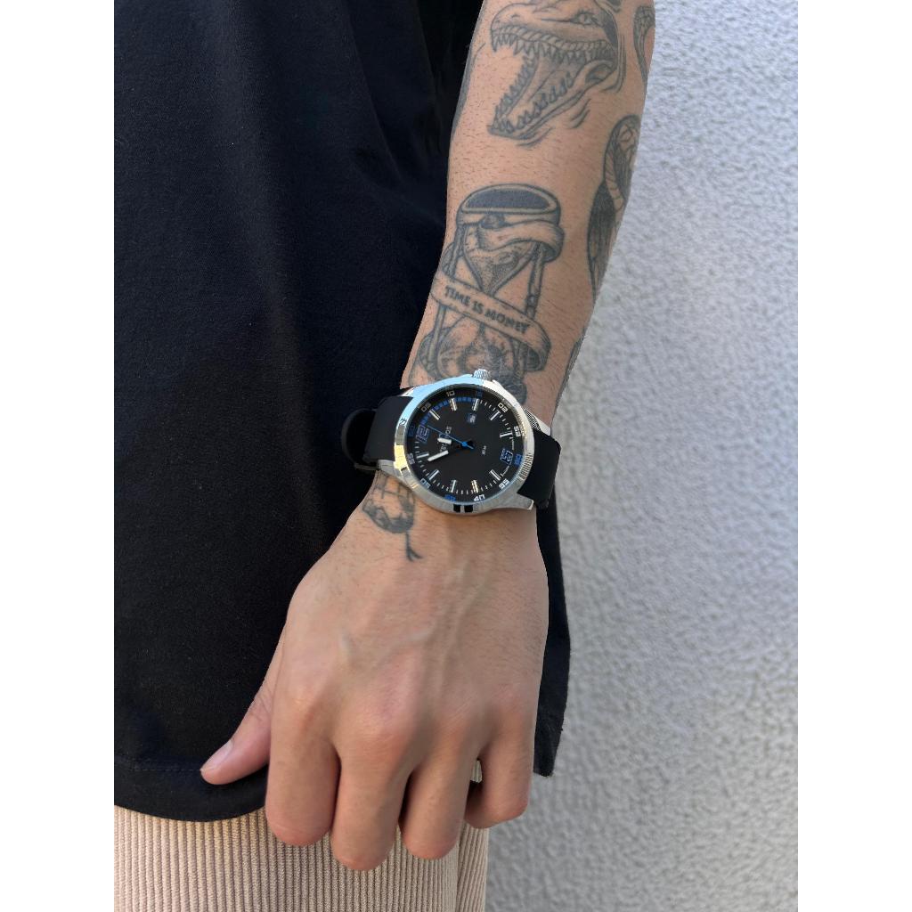 Relógio Masculino Technos De Pulso Redondo Racer 2115kpt/8a