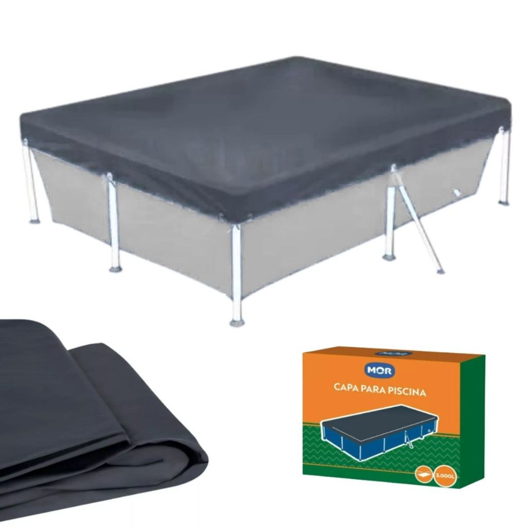 Capa Para Piscina Standard 3000 Litros Mor em Oferta na Shopee