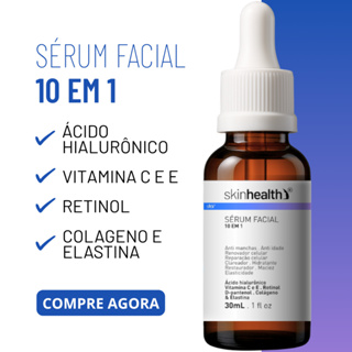 Sérum Facial 10 em 1 Rejuvenescedor, Anti Manchas, Antiacne Skinhealth 30ml em Oferta na Shopee