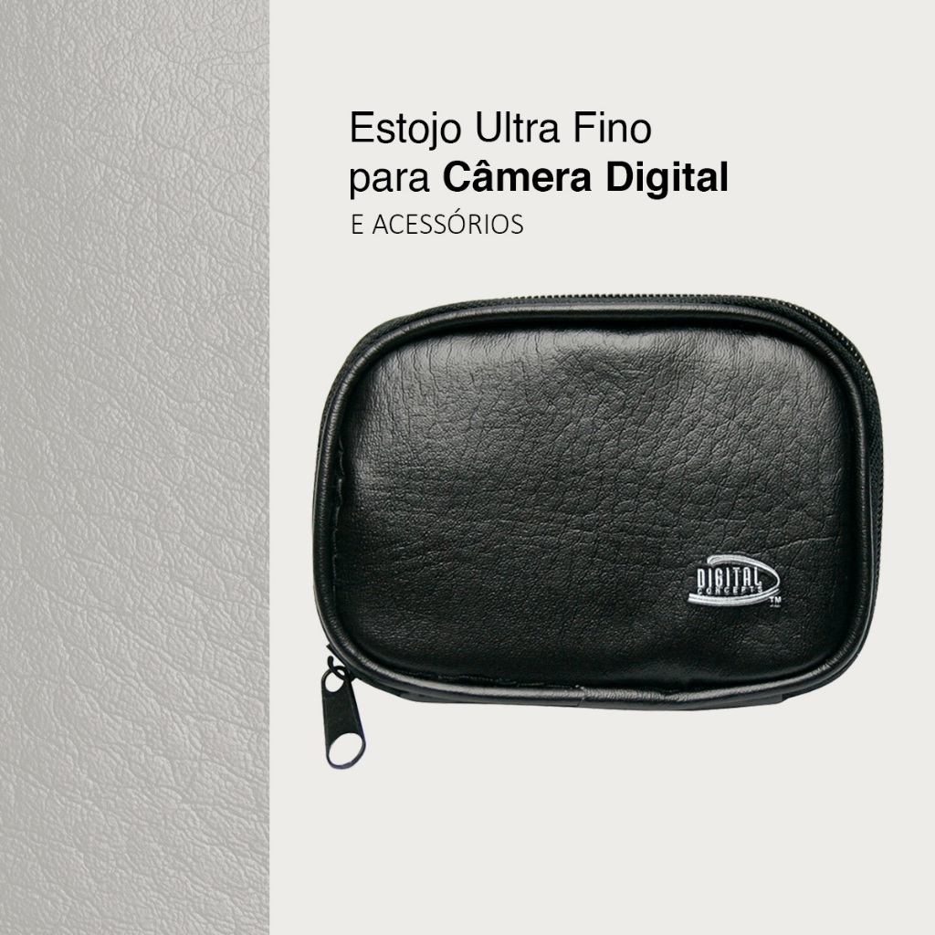 Estojo Compacto Ultra Fino Para Câmera Digital E Acessórios em Oferta na Shopee