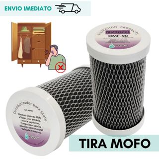 Tira Cheiro de Mofo Carvão Ativado Para Guarda Roupa Armários Closet Anti Mofo Kit 2 pçs em Oferta na Shopee
