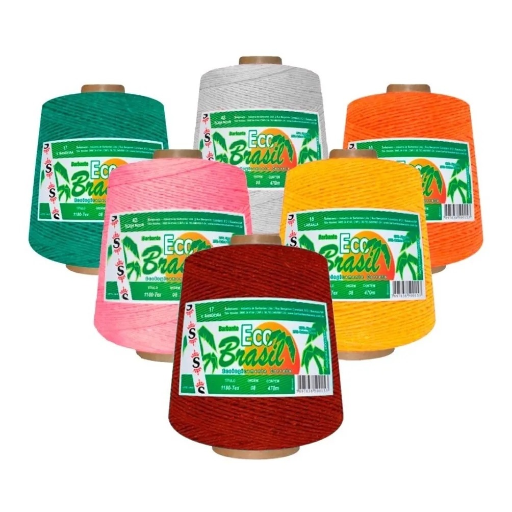 Barbante Eco Brasil 700gr Fio 6 em Oferta na Shopee