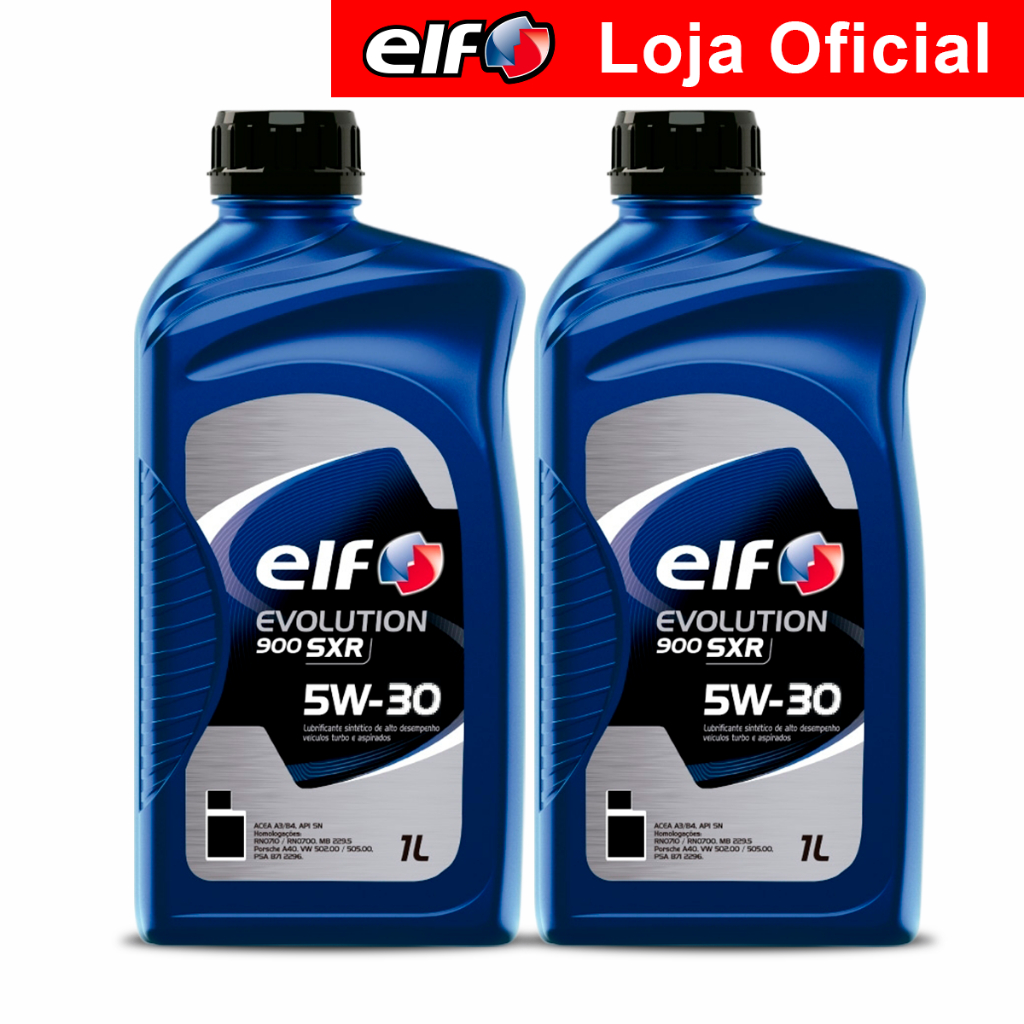 Kit 2x Óleo Sintético 5w-30 elf Evolution 900 SXR em Oferta na Shopee