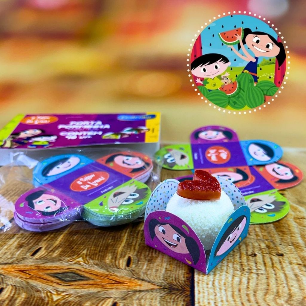 40~200 PORTA FORMINHA SHOW DA LUNA FESTCOLOR em Oferta na Shopee