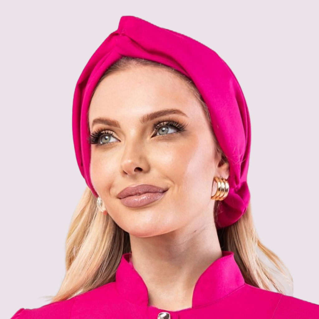Tiara Faixa Feminina Turbante Acessório Para Jaleco em Oferta na Shopee